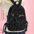 thumbnail image 7 of Gaexia School Bag,Versatile Bowknot Backpack, Lightweight Casual Patchwork Daypack for Students School Travel Commute, Bow Backpack, 7 of 7