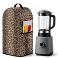 thumbnail image 3 of SEANATIVE Small Kitchen Appliance Dust Cover for Blender Leopard Print, 3 of 7
