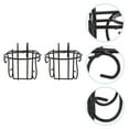 thumbnail image 1 of IDEANATEGRATE 2Ud Rack Colgante Para Macetas De De Hierro Negro Para Patio Y, 1 of 8