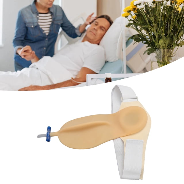Bolsa De Colostomía, Bolsa De Colostomía Con Cintura De Alta Elasticidad Para Pacientes Para El Cuidado Del Estoma