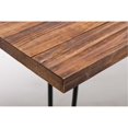thumbnail image 3 of Boraam Leonard Cocktail Table with Metal Hairpin Legs, Weathered Fir Wood, 3 of 3