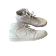 thumbnail image 2 of Jo r-dan 1 Mid Men's Sneakers Triple White, Size 11 554724-100, 2 of 6