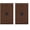 Brown, variant on (2 Pack) RiteAV 1 Port Cat5e Rj45 Ethernet Wall Plate Black