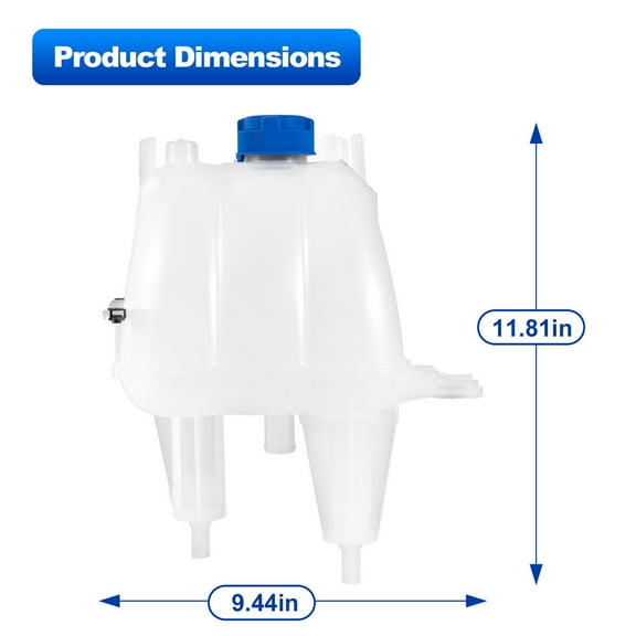 52014880AA Coolant Reservoir For 2014-2021 Dodge Ram ProMaster 1500 2500 3500