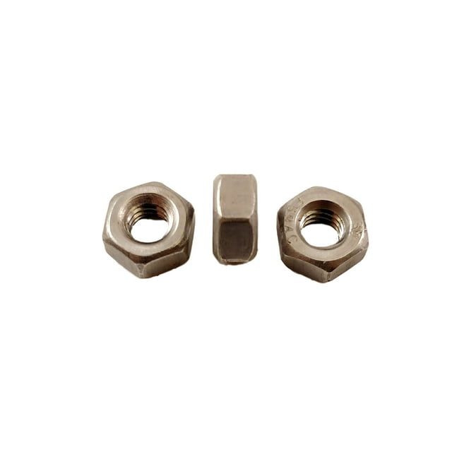 Stainless 1/4-20 Hex Nuts, USS Coarse Thread, 304 Stainless Steel, 100 Pieces (1/4 Hex Nuts)