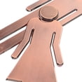 thumbnail image 4 of 2 letreros de baño de acero inoxidable para hombres y mujeres., 4 of 7