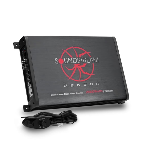 Amplificador Clase D Monoblock 2000w Max Veneno Soundstream