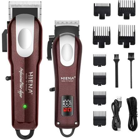 Hair Clipper and Trimmer Set Professional Cordless Hair Clipper for Men, Adjustable Trimmers for Men, Beard Trimmers Barber Hair Cuttings Kit
