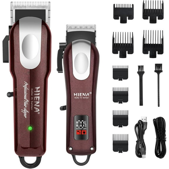 Hair Clipper and Trimmer Set Professional Cordless Hair Clipper for Men, Adjustable Trimmers for Men, Beard Trimmers Barber Hair Cuttings Kit