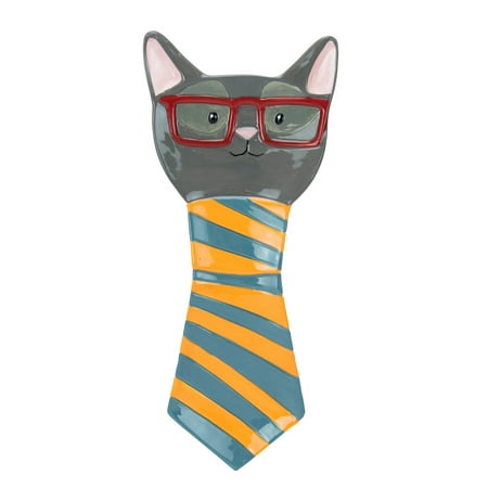 Boston Warehouse Smarty Cat Kitty Spoon Rest Kitchen Stove or Counter (Best Way To Keep Cats Off Kitchen Counters)