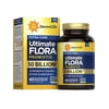 Ultimate Flora Extra Care Probiotic | 50 Billion Live Cultures | 60 Vegetarian Capsules | by Renew Life