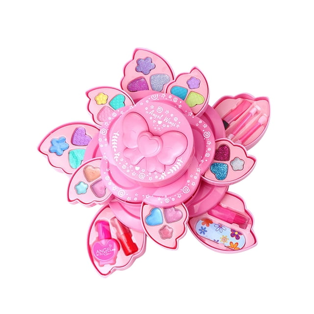 Juego de maquillaje para niños, juego de rol, juego de maquillaje de imitación 3 niveles M