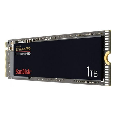 SanDisk - Extreme PRO 1TB PCIe Gen 3 x4 NVMe Internal Solid State Drive with 3D NAND Technology