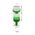 thumbnail image 2 of Small Bird Water Feeder with Automatic Water Dispenser Clip-on Plastic Bird Drinker for Cage Budgies Parrots Cockatiels, 2 of 6
