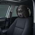 thumbnail image 5 of Ghost Face Headrest Covers Scary for Cars Funny Cartoon Cover Halloween Creative Smiling Car Devil Eye Faces Seat Spooky Polyester Design Stretchable Fabric Horrible Set Big Grinning(2PC, Style-C), 5 of 7