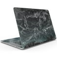 thumbnail image 3 of Design Skinz Smooth Black Marble Full-Body Wrap Scratch Resistant Decal Skin-Kit Compatible with MacBook 13" Pro w/TB (A1989), 3 of 5