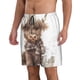 thumbnail image 2 of Balery C Traje de Baño Estilo Hawaiano para Hombre, Shorts de Secado Rápido con Bolsillos-XX-Large, 2 of 6