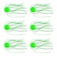 thumbnail image 1 of CSChome Lure Baits Soft Baits Bright Color Slow Sinking Flexible Bite Resistant with Silicone Wire Saltwater Freshwater Bionic, 1 of 6