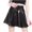 Black#290, variant on Womens Sexy Stage Solid Color Performance Dress Pleated Skirt Colorful High Waist Underskirt Elastic Waist Tiered