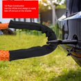 thumbnail image 3 of HELIAHO Aluminum Alloy Recovery Annulus Winch Rope Set with Nylon Rope, Vehicle Rescue Kit for Towing and Recovery[Black] CJ911-16708, 3 of 9
