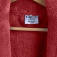 thumbnail image 3 of BC BARE COTTON Bare Cotton Kids Microfiber Fleece Shawl Robe - Girls - Red (cranberry) - XLarge, 3 of 5