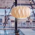 thumbnail image 4 of Jierger Clearance Modern and Minimalist Creative Foldable Pendant Lamp Shade Living Room Restaurant Bar, Creative Ceiling Hanging Light for Living Room Dining Room Restaurant Cafe, 4 of 9