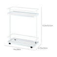 thumbnail image 3 of Hand Towel Rack Stainless Steel Brushed | Self Adhesive Wall Mounted Towel Bar 11.8 Inch | Modern U-Shaped Design | Bathroom Kitchen Bedroom Rv Use | Easy Install No Drilling, 3 of 7
