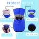 thumbnail image 4 of Botas para perros, protectores de patas, zapatos antideslizantes para perros. Estas cómodas botas para perros con suelas suaves cuentan con correas reflectantes (5, azul)., 4 of 5