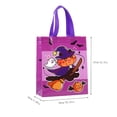 thumbnail image 3 of Clearance Under $0.29Halloween Goodie Bags, Reusable Non-Woven Treat Totes with Handles for Kids, Spooky Themed Party Favor Bags for Trick-or-Treat and Candy Collection, 3 of 4