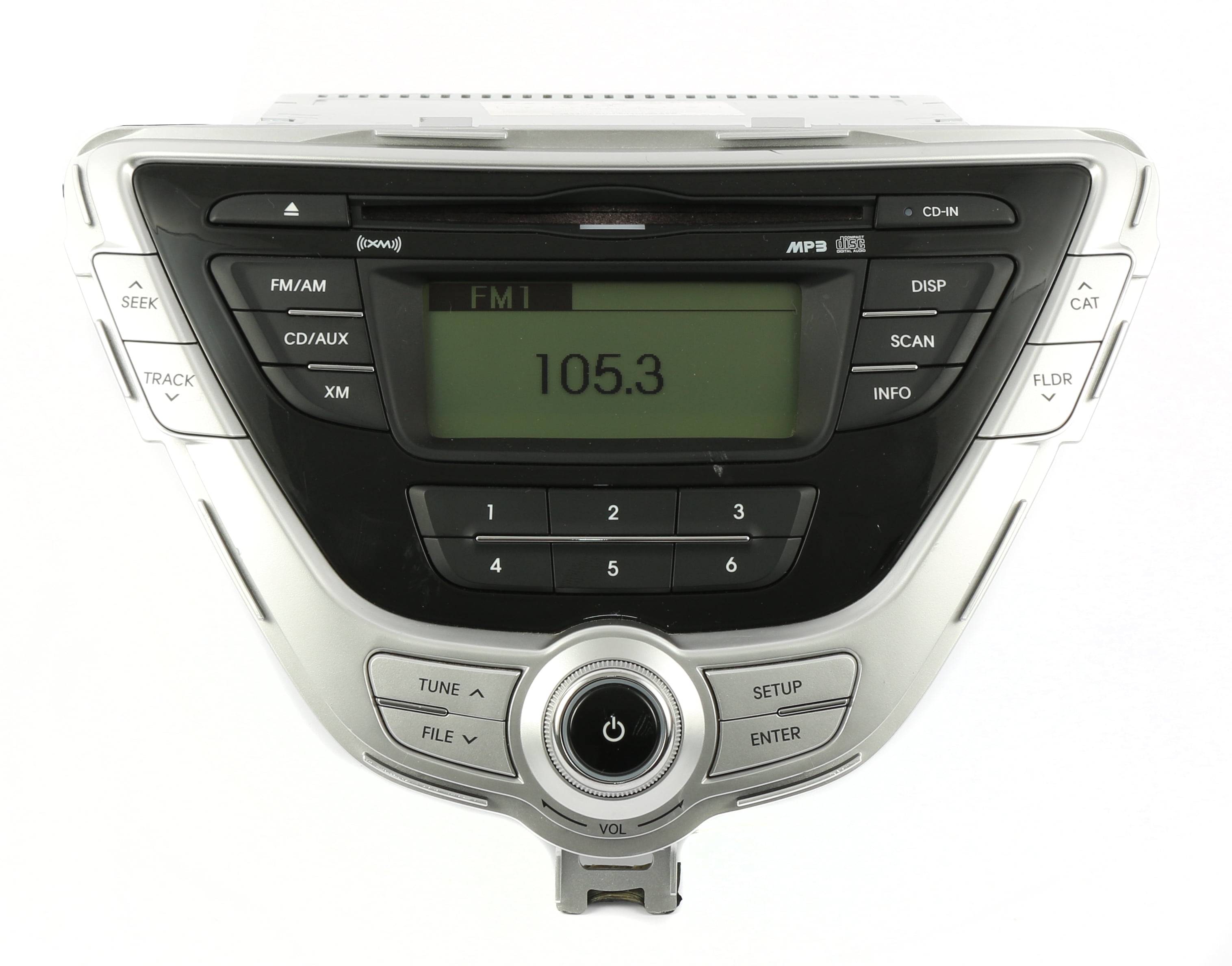 201113 Hyundai Elantra AM FM Radio CD Satellite Capable