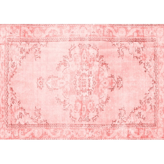 Ahgly Company Indoor Rectangle Persian Red Traditional Area Rugs, 8' x 12'