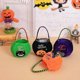 thumbnail image 5 of Happy Halloween Velvet Candy Gift Bag Kids Trick or Treat Goody Tote Pumpkin for Cat Witch for Vampire Handbag Storage Bucket Portable Basket Party Fa, 5 of 5