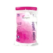 Swisspers Super Jumbo Cotton Balls, Hypoallergenic, 100% Cotton, 70 Count (Pack of 3)