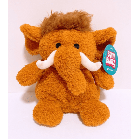 BUM BUMZ By RUSS Jungle Animals 7.5" Whitney the Elephant Plush Toy