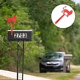 thumbnail image 3 of Miangastore Farm Garden Mail Box Stake Flag Sign Outdoor Stake Ornament Novel Cat Shape Mailbox Pick, 3 of 8