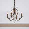 thumbnail image 2 of Livex Lighting - Serafina - 4 Light Mini Chandelier in French Country Style - 20, 2 of 17
