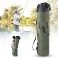 thumbnail image 5 of Heitune Nylon Portable Multifonction Réversible Zipper Extérieur Canne À Pêche Sac De Rangement Tackle Outils, 5 of 5
