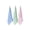 As Shown, variant on Monyance Face Washing Towel 3Pcs Muslin Cotton Washcloths for Newborn Skin - Baby Shower Gift(11.81X11.81X0.2Inches)
