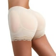 thumbnail image 5 of Xmarks Women's Padded Seamless Shapewear Panties 3 Packs Hip Enhancer Underwear Shaper Shorts, 5 of 11