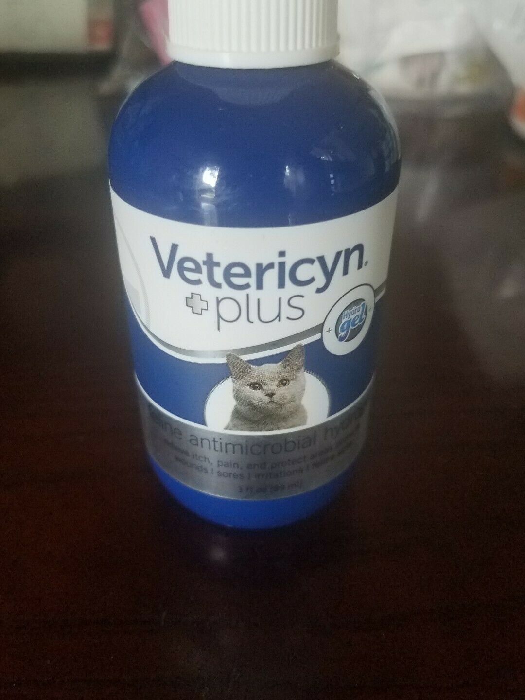 VETERICYN+PLUS ANTIMICROBIAL HYDROGEL ( 3 FL OZ) FOR CATS