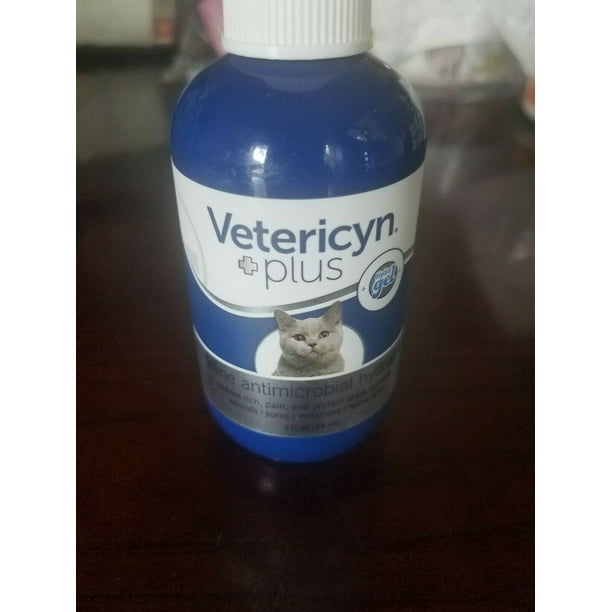 VETERICYN+PLUS ANTIMICROBIAL HYDROGEL ( 3 FL OZ) FOR CATS