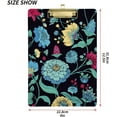 thumbnail image 3 of Coolnut Wildflowers Clipboard A4 Standard Size Decorative Clipboard with Low Profile Metal Clip for Students Men Women Classroom and Office Gifts, 3 of 7