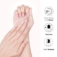 thumbnail image 4 of Parche de uñas de Gel semicurado transparente, adhesivo deslizante de larga duración, cubierta completa sólida, 16 puntas, envolturas de uñas de Gel transparente, 4 of 7