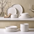 thumbnail image 5 of Famiware 12 Pieces Porcelain Dinnerware Set, White, 5 of 6