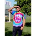 thumbnail image 2 of I Don't Want To Come Tie Dye Spiral Men -Image by Shutterstock, Male Small, 2 of 4