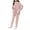 Pink, variant on Brilliant Nightgowns for Women Ladies Coral Fleece Warm Pajamas Set Can Be Worn Out Long Sleeve Cardigan Pocket Homewear Clearance Clothes under $5.00