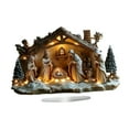 thumbnail image 4 of Letrero acrílico de la Natividad BLESIY decoración navideña 2D impermeable, 4 of 8