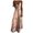 Orange, variant on Womens Summer Dresses 2024 Loose V Neck Sleeveless Swimsuit Coverup