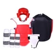 thumbnail image 1 of 5x equipo de protección para Taekwondo acolchado profesional Karate Sparring Gear boxeo Protector corporal para entrenamiento de Sparring Grappling L, 1 of 8