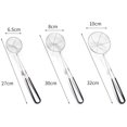 thumbnail image 3 of Spider Strainer Skimmer Long Handle Wire Skimmer Ladle Stainless Steel Frying Food Colander Spoon Oil Filter for Kitchen Cooking(S,red), 3 of 7